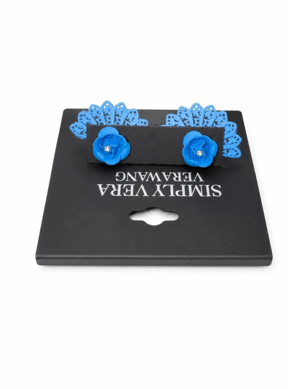 Vera wang floral ear floaters